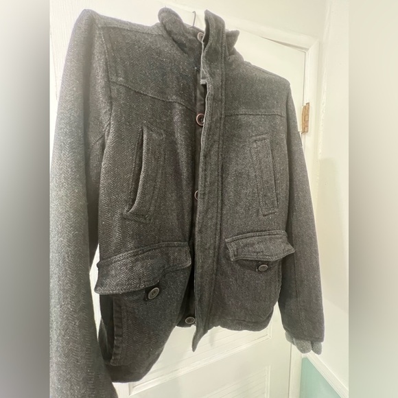 Abercrombie & Fitch Men’s Wool Coat - Picture 3 of 11